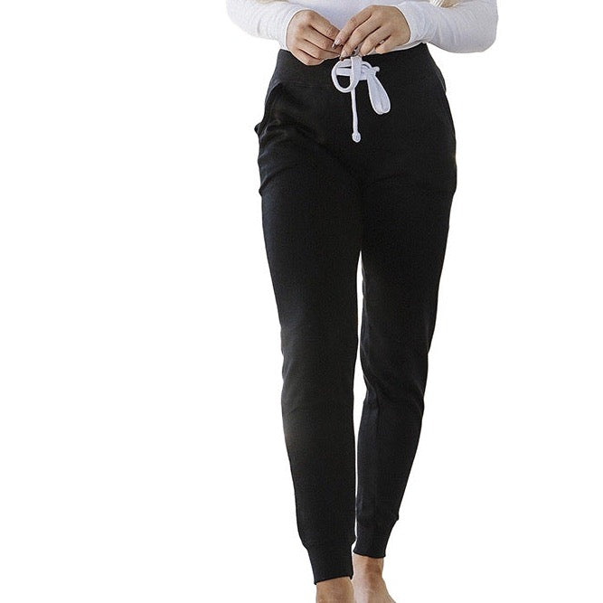 Slim Fit High-waisted Pants