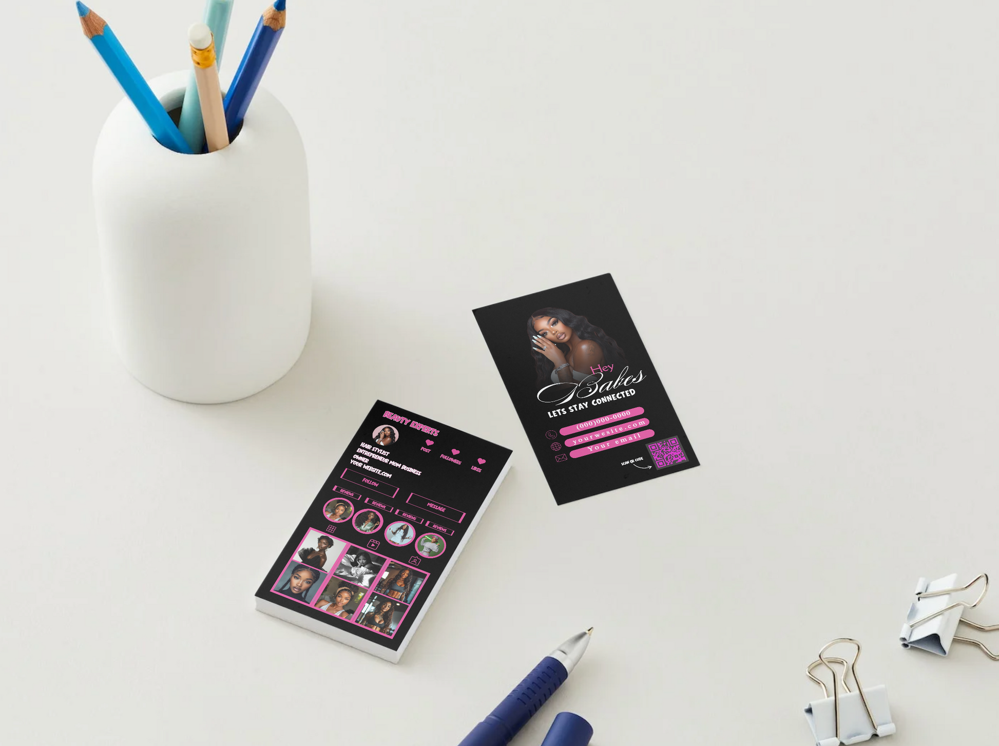 Editable Instagram Template – Canva Design (Digital + Print Option)