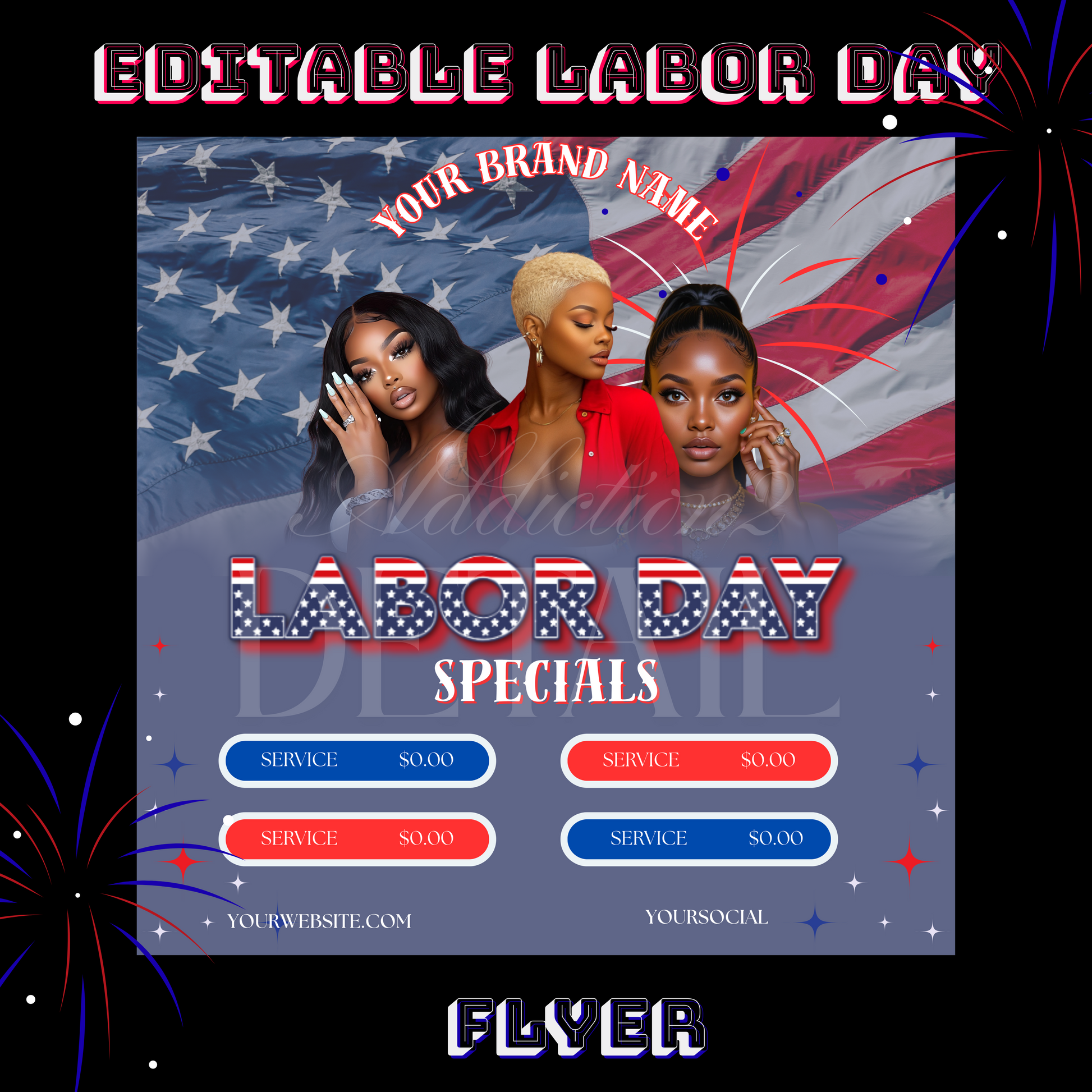Create Eye-Catching Labor Day Flyers with Ease!